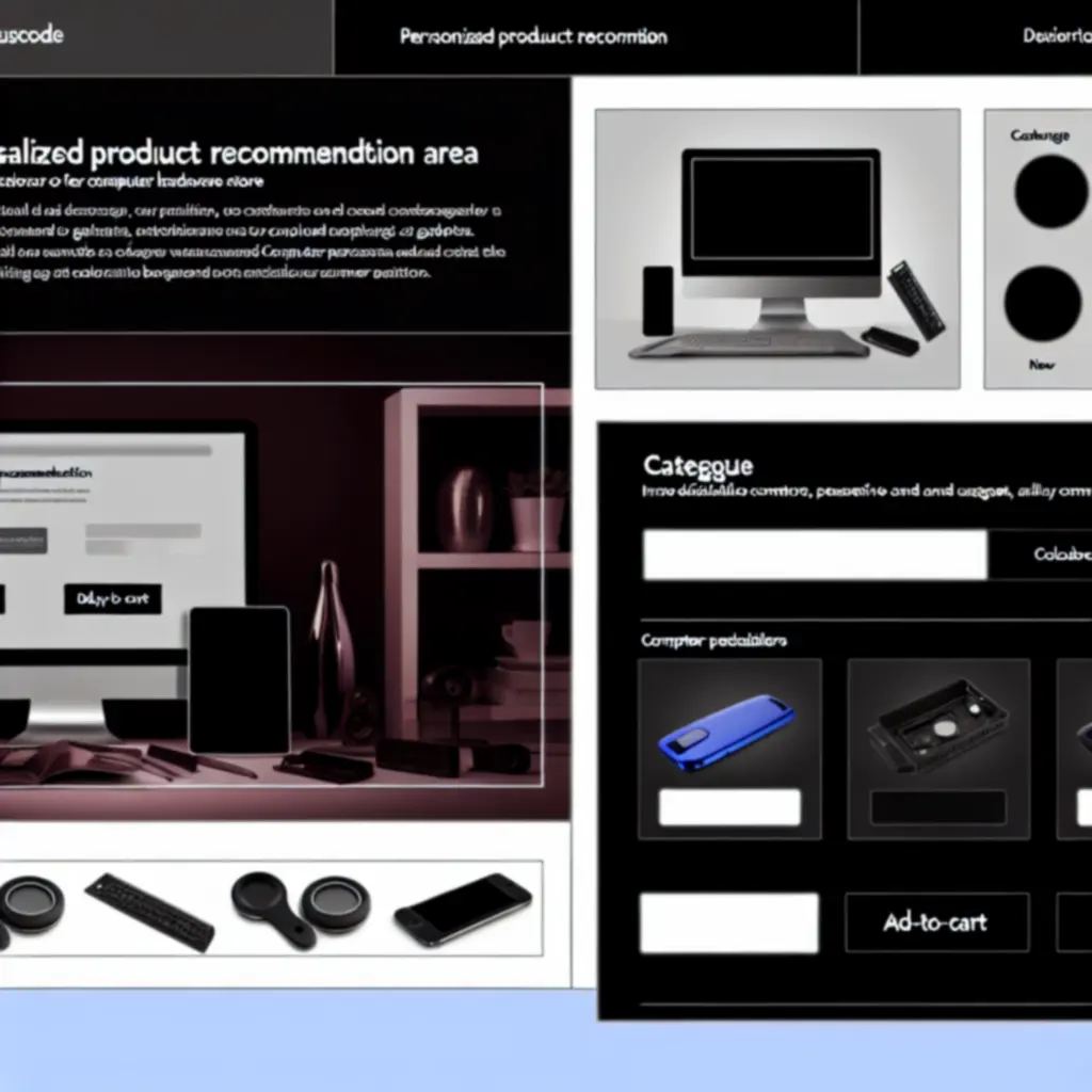 Interfejs spersonalizowanych rekomendacji produktów